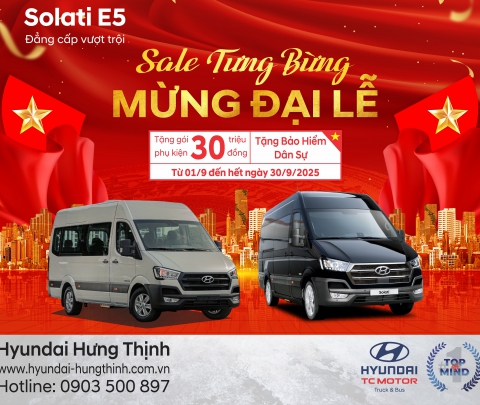 SOLATI E5 – NÂNG TẦM DỊCH VỤ, KHẲNG ĐỊNH ĐẲNG CẤP