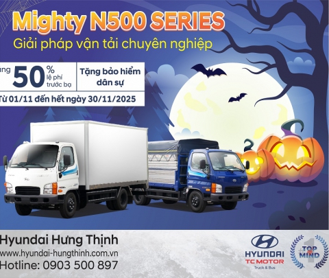 MIGHTY N500 SERIES –Ưu đãi cực hấp dẫn tháng 11
