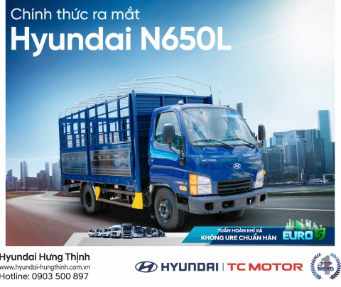 HYUNDAI MIGHTY N650L - GIẢI PHÁP VẬN TẢI LINH HOẠT