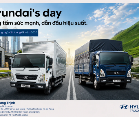 HYUNDAI'S DAY – NÂNG TẦM SỨC MẠNH, DẪN ĐẦU HIỆU SUẤT CÙNG MIGHTY EX'SERIES