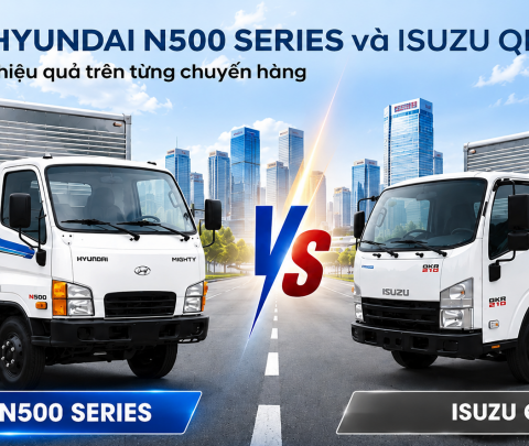 Cuộc chiến Hyundai N500 Series và Isuzu QKR: Xe tải 2.5 tấn nào chở hàng hiệu quả hơn?