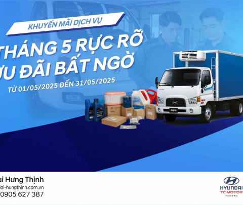 THÁNG 5 RỰC RỠ - ƯU ĐÃI BẤT NGỜ