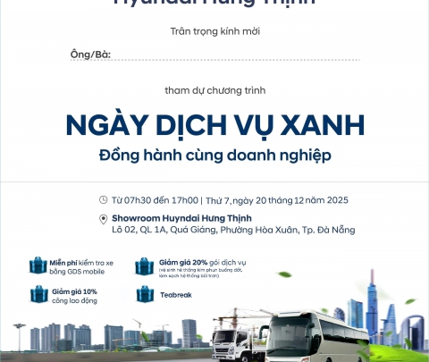 NGÀY DỊCH VỤ XANH – ĐỒNG HÀNH CÙNG DOANH NGHIỆP