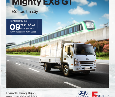 Chương trình khuyến mãi cuối năm 2022 - Dấu ấn dòng xe tải trung của Hyundai