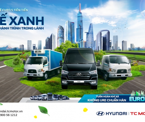 Hyundai Thành Công Thương Mại ra mắt dàn xe động cơ Euro 5