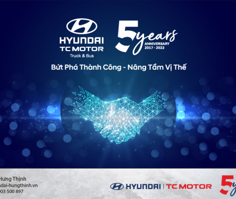Chào mừng kỷ niệm 5 năm thành lập Công ty Cổ phần Hyundai Thành Công Thương Mại HTCV