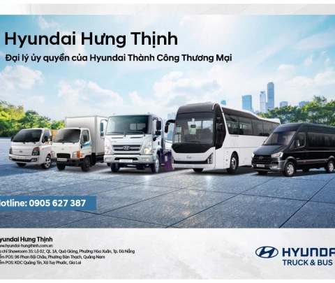 Vì sao đầu tư xe chạy hàng, chở khách nên lựa chọn xe Hyundai ?
