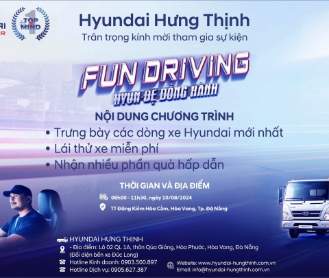 FUN DRIVING/trải nghiệm thú vị