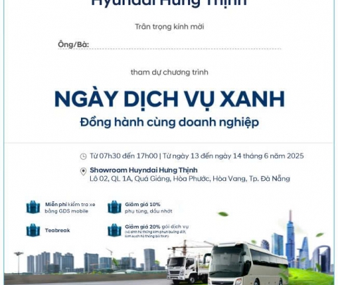 HYUNDAI HƯNG THỊNH CAM KẾT ĐỒNG HÀNH CÙNG DOANH NGHIỆP