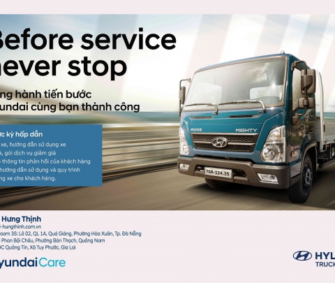 BEFORE SERVICE NEVER STOP THÁNG 9