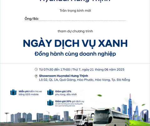 HYUNDAI HƯNG THỊNH CAM KẾT ĐỒNG HÀNH CÙNG DOANH NGHIỆP