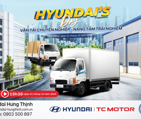 THÔNG BÁO LIVESTREAM HYUNDAI’S DAY THÁNG 10