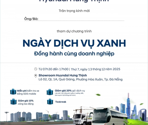 NGÀY DỊCH VỤ XANH – ĐỒNG HÀNH CÙNG DOANH NGHIỆP